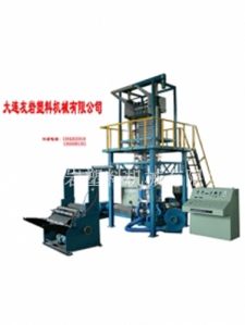 Double film blowing machine